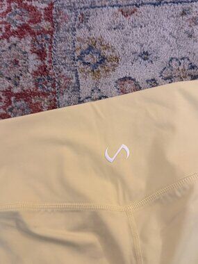 TLF Athletic Shorts - Pale Yellow